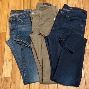 BUNDLE 3 PAIR AG DENIM